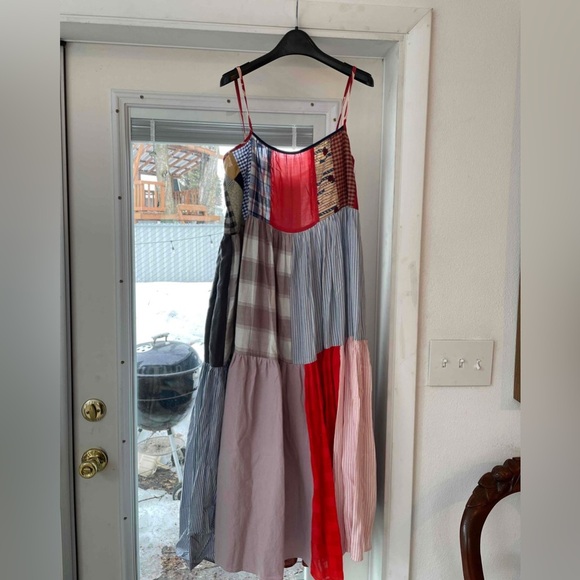 NWOT La Reunion Patchwork Dress Size 1 - Picture 7 of 7